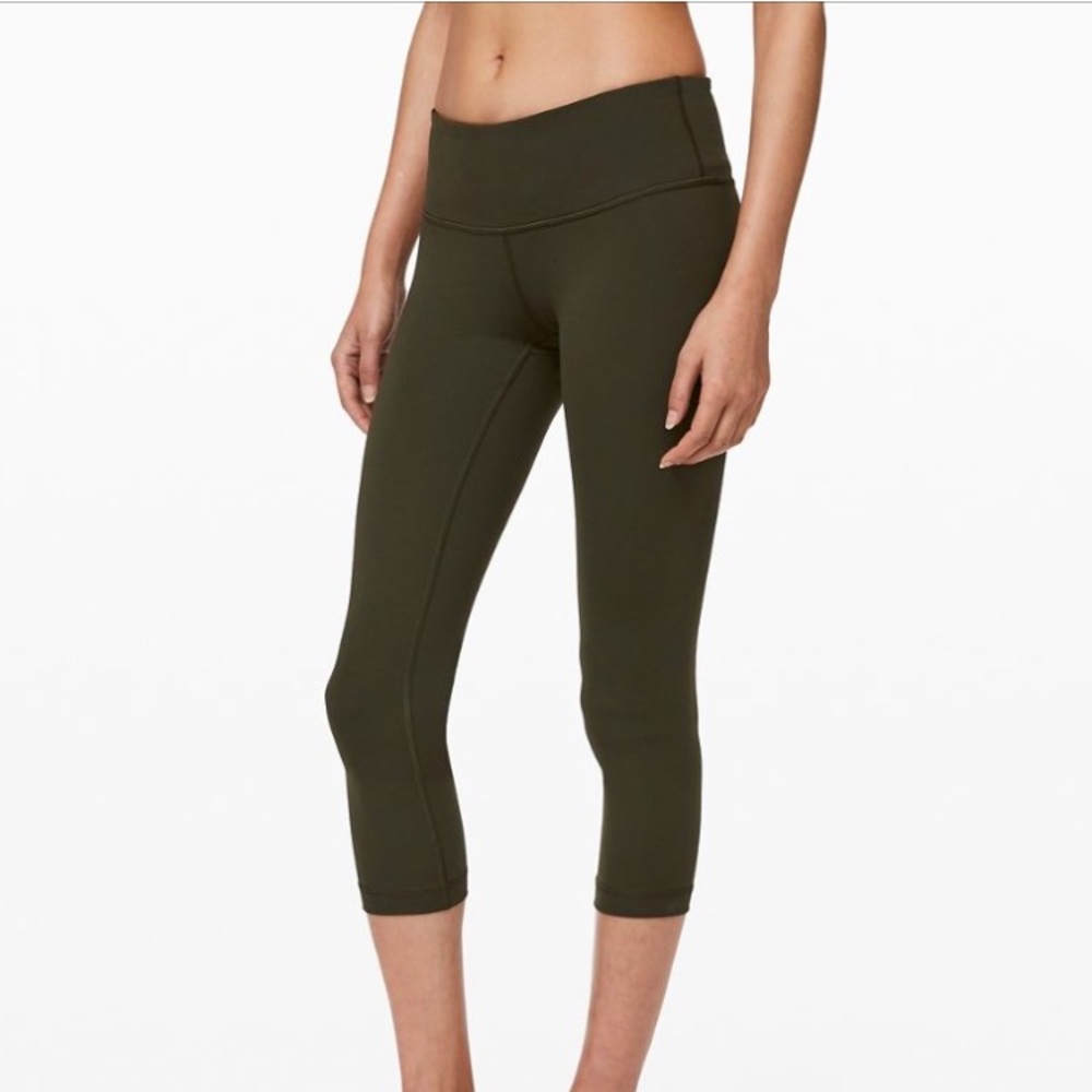 LULULEMON WUNDER UNDER CROP III 21” LUXTREME